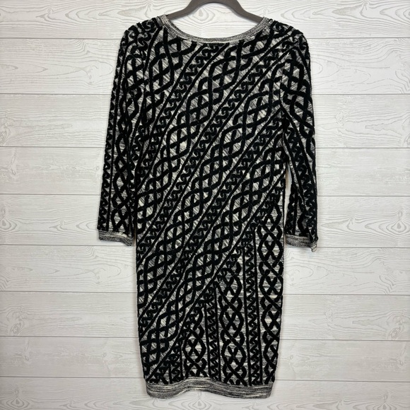 MOTH Anthropologie Cable Knit Sweater Dress Size Small - Picture 6 of 9